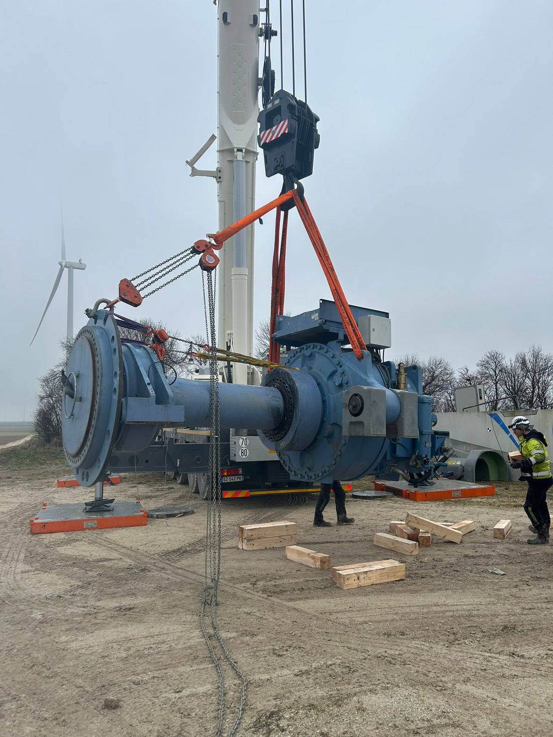 Main shaft for Senvion MM82