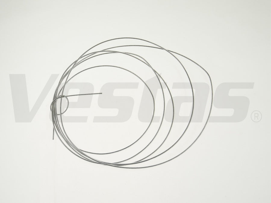 WIRE, LIGHT, PLAST, 1mm, W/CAP
