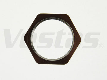LOCKNUT,ELECTRICAL CONDUIT,M25,NICKEL PL