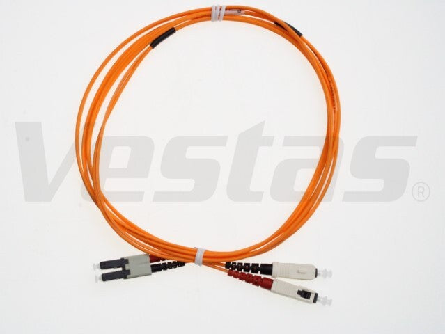 CAB DUPL LC/SC/MM 2M