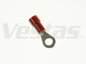 CABLE LUG M4 0.5-1MM RED KLAUK