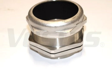 CABLE GLAND,M85x2,NICKEL PLATED BRASS