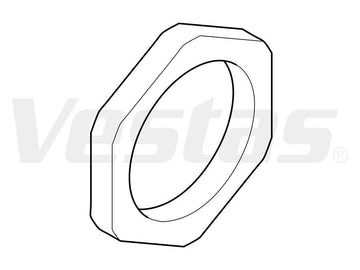 LOCKNUT,ELECTRICAL CONDUIT,M25,NICKEL PL