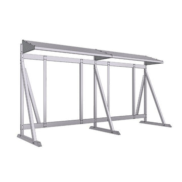 Huppertz IMS 3m Single-Sided with Roof Two Inverter Kit