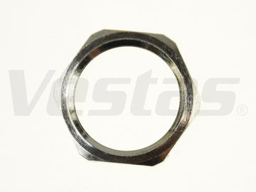 LOCKNUT,ELECTRICAL CONDUIT,M25,NICKEL PL
