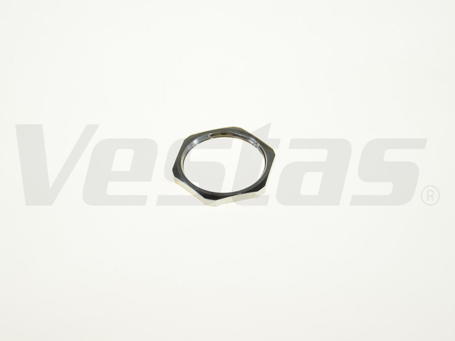LOCKNUT,ELECTRICAL CONDUIT,M32,NICKEL PL
