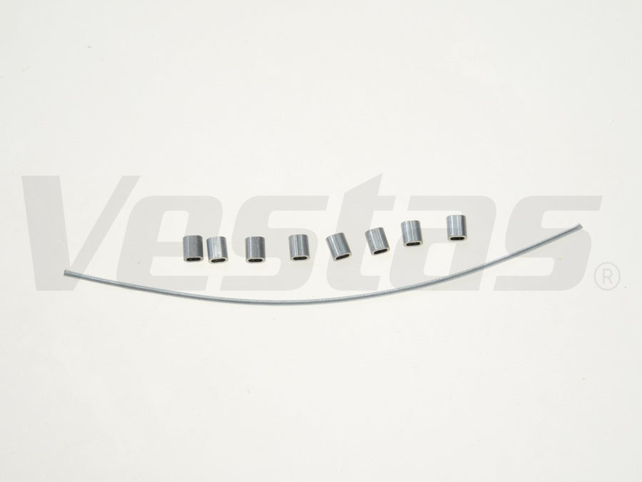 WIRE AND CLAMP FOR SPRING PIN