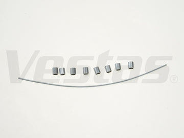 WIRE AND CLAMP FOR SPRING PIN
