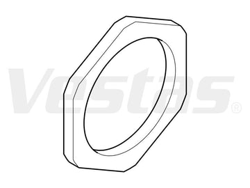 LOCKNUT,ELECTRICAL CONDUIT,M50,NICKEL PL