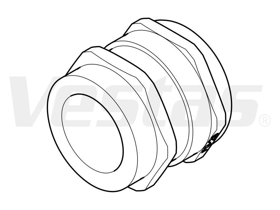 CABLE GLAND PG29 BRASS BSBC-07